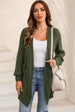 Cable-Knit Dropped Shoulder Cardigan Bazaarbey