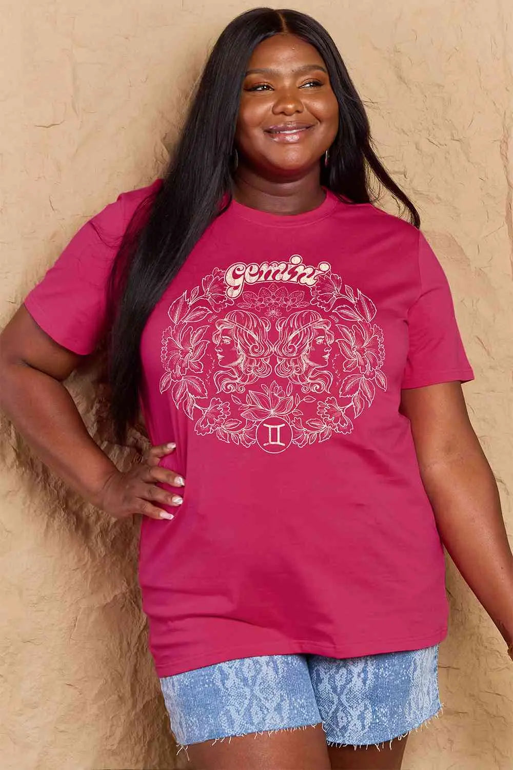  Full Size GEMINI Graphic T-Shirt Bazaarbey