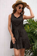 Tassel Tie Lace Trim Sleeveless Dress -BazaarBey - www.shopbazaarbey.com