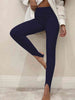 Ribbed Mid Waist Leggings Bazaarbey