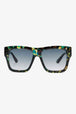 UV400 Patterned ycarbonate Square Sunglasses Trendsi