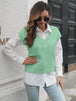  V-Neck Sweater Vest Trendsi
