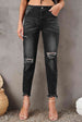Stylish Distressed Cropped Jeans Bazaarbey