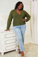   Long Sleeve V Neck Button Down Cardigan Trendsi