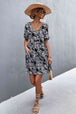 Printed Button down Pocketed Dress -BazaarBey - www.shopbazaarbey.com