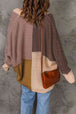 Woven Right  Cable-Knit Batwing Sleeve Cardigan Bazaarbey