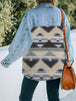 Collared Neck Dropped Shoulder Denim Jacket Bazaarbey