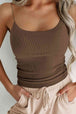 Ribbed Scoop Neck Cami Bazaarbey