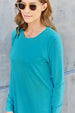  Full Size Round Neck Long Sleeve Top Trendsi