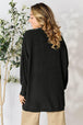   Ribbed Cocoon Cardigan Bazaarbey