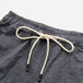 Drawstring Waist Three-Piece Shorts Set Trendsi