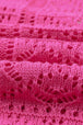 Openwork Button Down Cardigan Trendsi