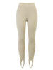 Ribbed Mid Waist Leggings Bazaarbey