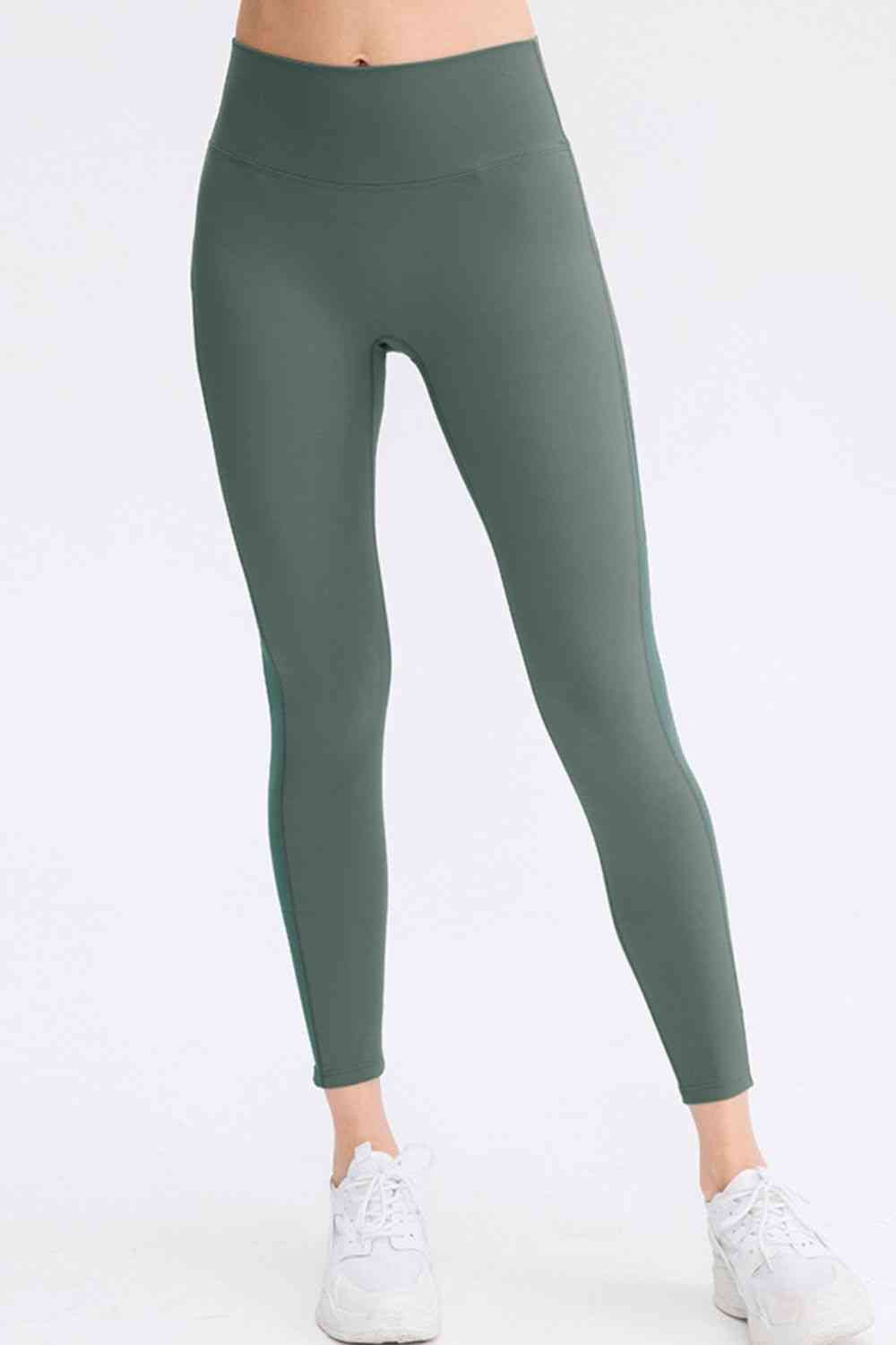 Wide Waistband Slim Fit Long Sports Pants Bazaarbey
