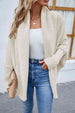 Open Front Long Sleeve Cardigan Bazaarbey
