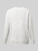 V-Neck Long Sleeve Knit Top Bazaarbey