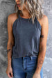 Curved Hem Grecian Tank Top Bazaarbey