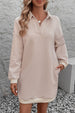  Dropped Shoulder Dress -BazaarBey - www.shopbazaarbey.com