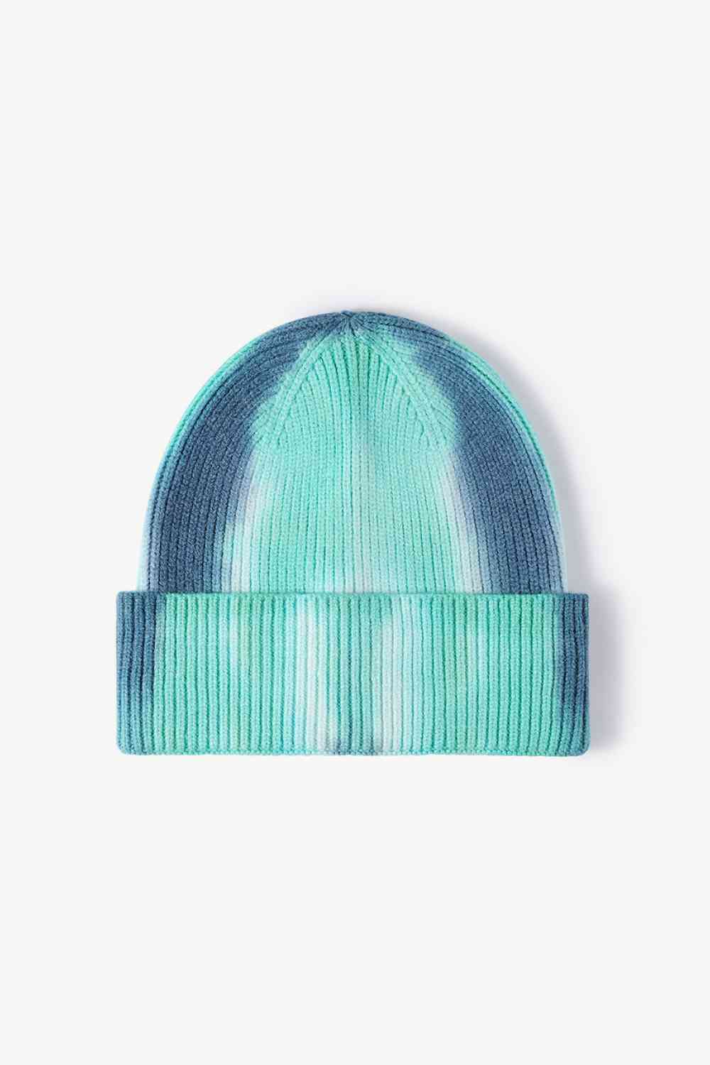 Tie-Dye Cuffed Knit Beanie Trendsi