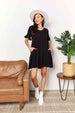  V-Neck Flounce Sleeve Tiered Dress -BazaarBey - www.shopbazaarbey.com