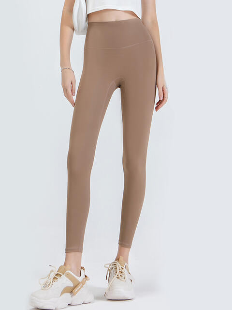 Wide Waistband Sports Leggings Bazaarbey