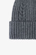Cable-Knit Cuff Beanie Trendsi