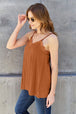  Full Size Lace Trim V-Neck Cami Bazaarbey