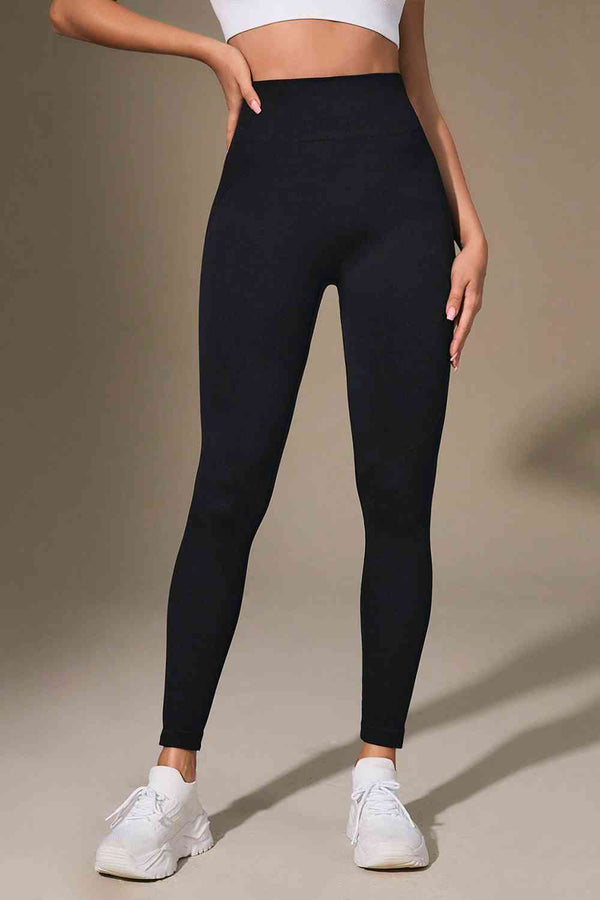 Wide Waistband Sports Leggings Bazaarbey