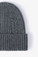 Cable-Knit Cuff Beanie Trendsi