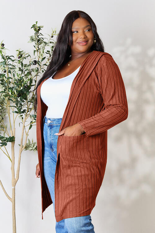   Hooded Sweater Cardigan Bazaarbey
