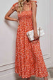 Pol Smocked Tiered Sleeveless Dress -BazaarBey - www.shopbazaarbey.com
