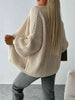 Open Front Dropped Shoulder Cardigan Bazaarbey