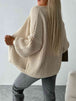 Open Front Dropped Shoulder Cardigan Bazaarbey