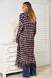  Multicolored   Hem Cardigan Trendsi
