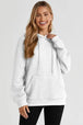 Dropped Shoulder Pocketed Hoodie Trendsi