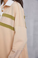 Half Button Handkerchief Hem Dress -BazaarBey - www.shopbazaarbey.com