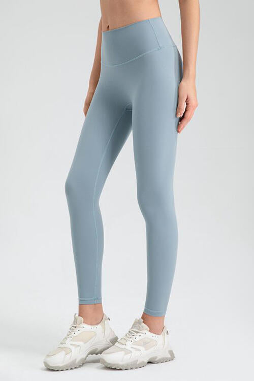 Wide Waistband Sport Leggings Bazaarbey