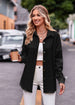 Dropped Shoulder Longline Shirt Bazaarbey