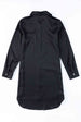 Sequin Button Front High-Low Shirt Dress -BazaarBey - www.shopbazaarbey.com