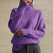 Geometric Turtleneck Long Sleeve Sweater Bazaarbey