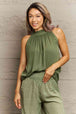 Mock Neck Tank Top Bazaarbey