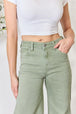   Raw Hem Wide-Leg Jeans Trendsi