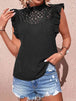  Butterfly Sleeve Top Trendsi