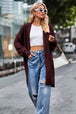  Dropped Shoulder  Cardigan Bazaarbey