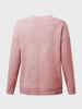 V-Neck Long Sleeve Knit Top Bazaarbey