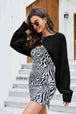 Rib-Knit Cropped Poncho Bazaarbey