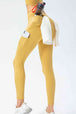 Full Size Slim Fit High Waist Long Sports Pants with Pockets Bazaarbey