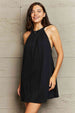 Spliced Lace Round Neck Sleeveless Dress -BazaarBey - www.shopbazaarbey.com