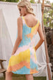 Tie-Dye Sleeveless Dress with Pockets -BazaarBey - www.shopbazaarbey.com