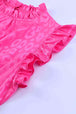 Leopard Tie Belt Tiered Dress -BazaarBey - www.shopbazaarbey.com